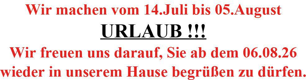 Urlaub